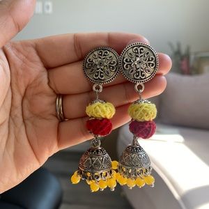 Desi oxidized earrings